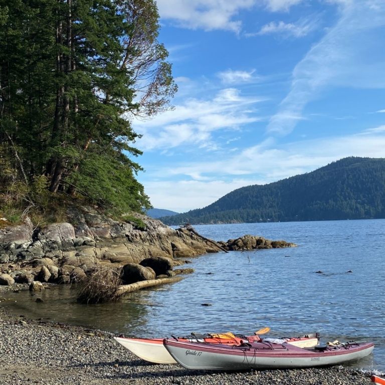 Escape the city and spend time relaxing on the beautiful shores of Howe Sound